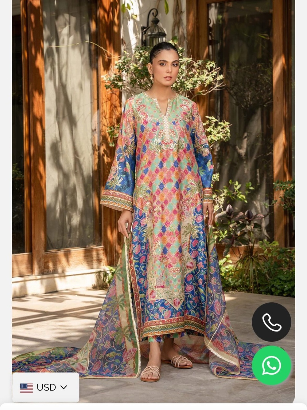 Sania Maskatiya shirt and dupatta